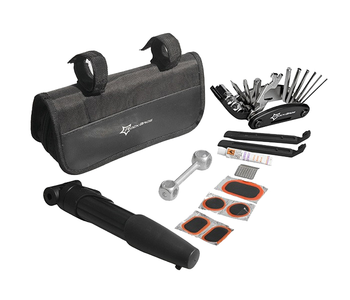 Cycling Bicycle Bike Repair Tools Kit Set - Black - Zoom Image 2