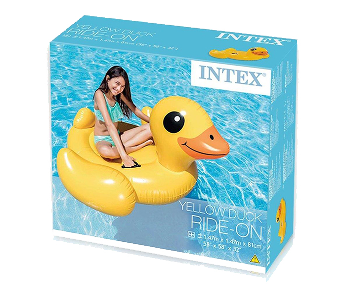 Intex ZX-57556 Yellow Duck Ride-On - Zoom Image 2