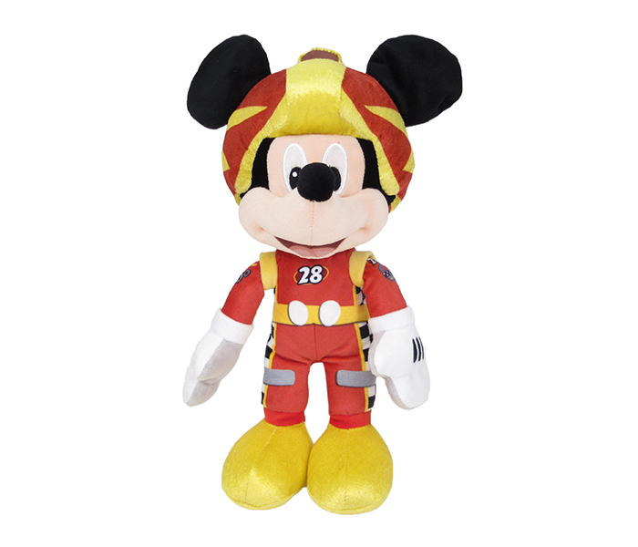 Disney Plush PDP1601258 10-inch MRR Mickey Mouse Racing Outfit Soft Toy - Red - Zoom Image