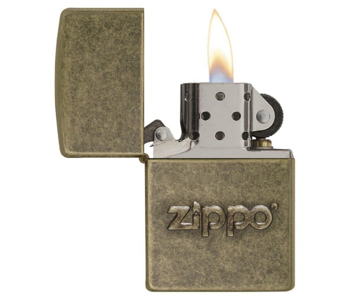 Zippo 28994 Stamp Lighter Antique Gold - Zoom Image 2