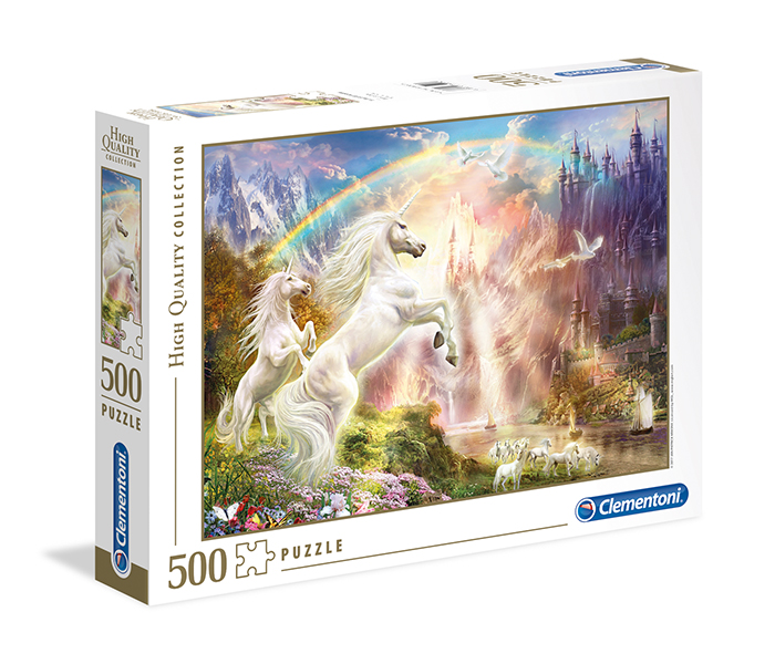 Clementoni 35054 Unicorns Sunset Adult Puzzle - 500 Pieces - Zoom Image 2