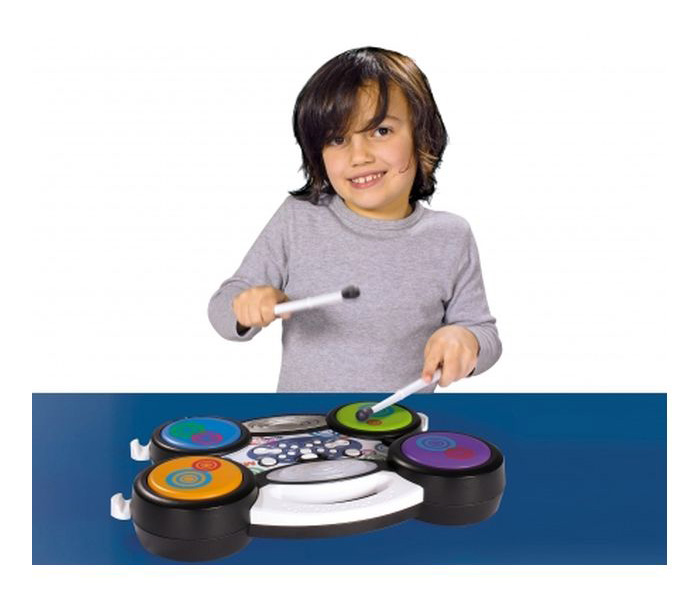 Simba 6835639 MP3 I-Drum Plastic Battery Operated Electronic Drum - Zoom Image 1