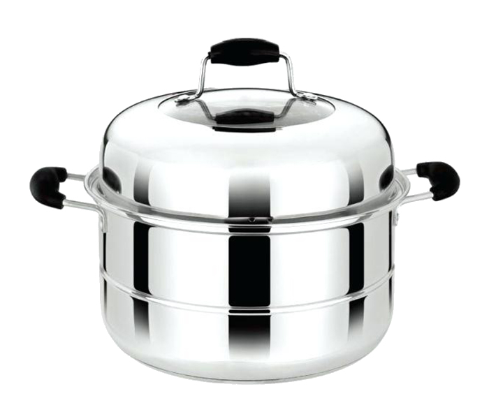 Royalford RF6189 2 Layer Steam Cooker - 28cm, Silver - Zoom Image