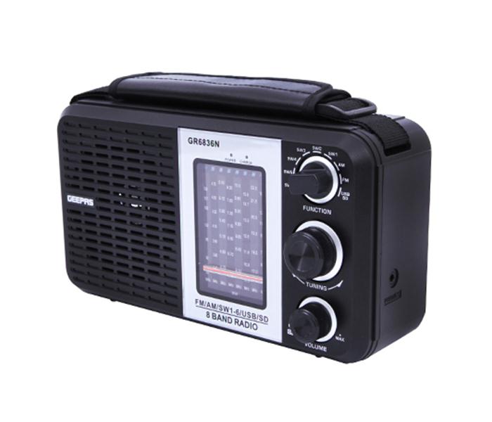 Geepas GR6836 8-Band USB-Compatible Radio - Zoom Image 2