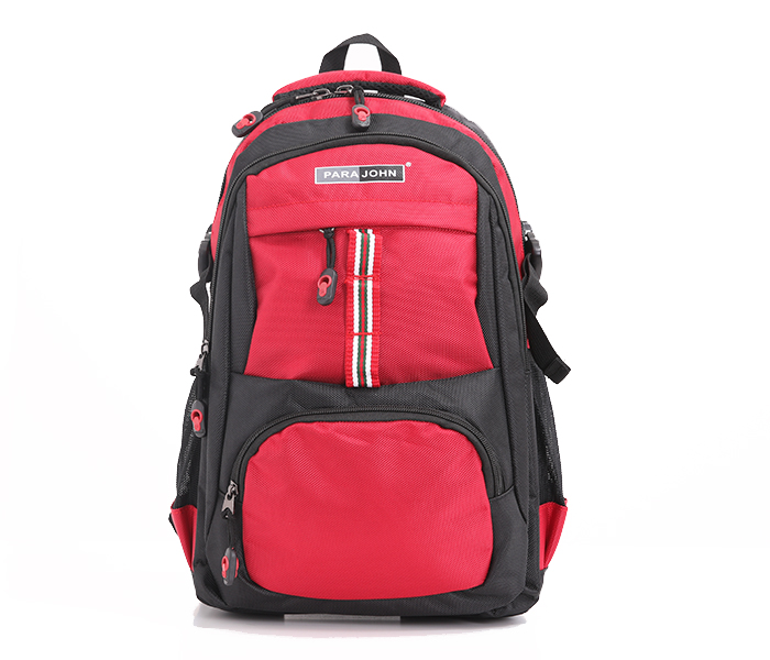 Para John PJSB6015A14 14-inch School Backpack - Red - Zoom Image