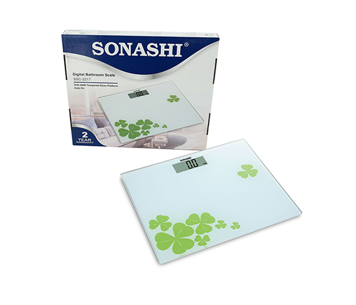 Sonashi SSC-2217 Digital Bathroom Scale, Light Blue - Zoom Image 3