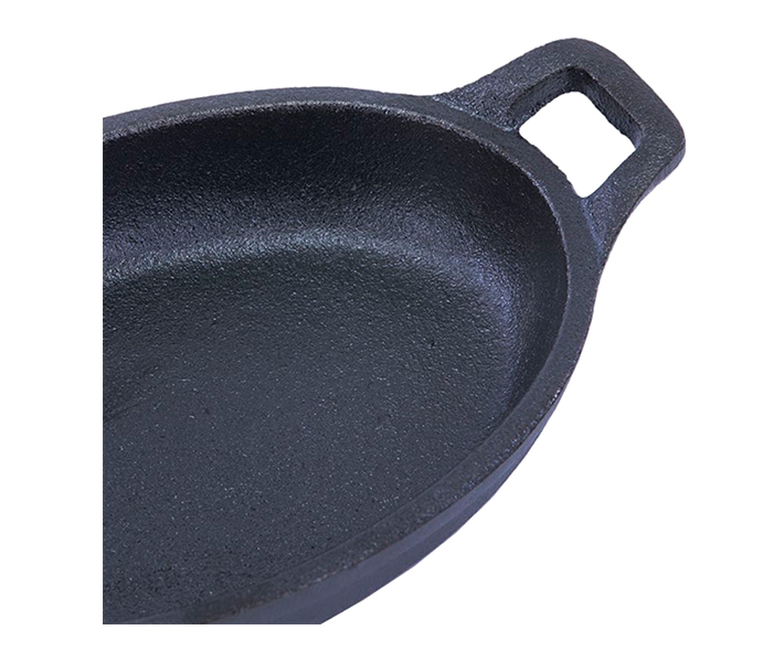 Royalford RFU9061 18cm Cast Iron Oval Dish - Black - Zoom Image 3