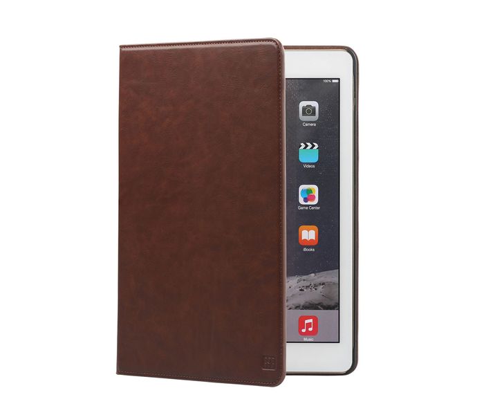 Promate Wallex-Mini 3 Premium Leather wallet Case with Card Holder for iPad Mini 3 - Brown - Zoom Image 7