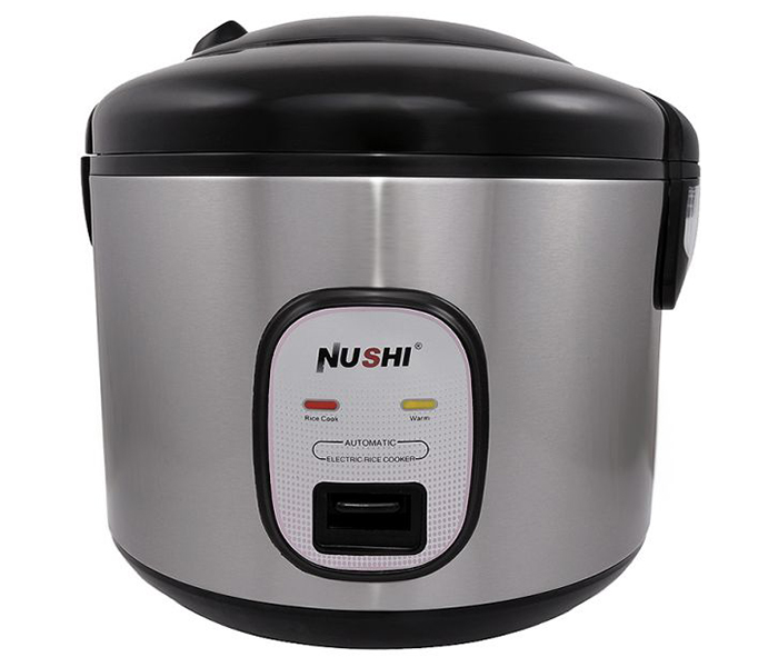 Nushi NS-5010 1.8 Litre Stainless Steel Rice Cooker - Silver - Zoom Image