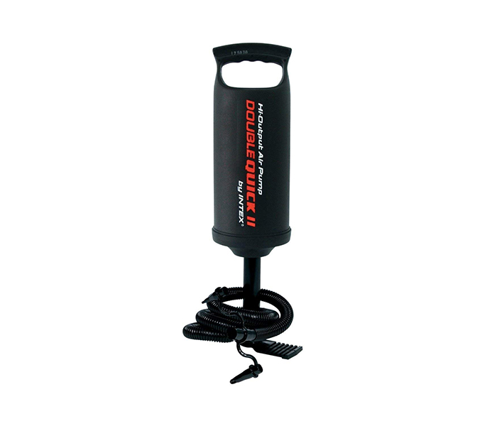 Intex ZX-68614 36CM Double Quick Hand Air Pump - Black - Zoom Image 2