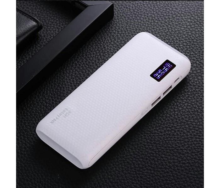 Smart 10000 mAh Turbo Power Bank with Micro USB Cable & Flash Lights  - Zoom Image 1