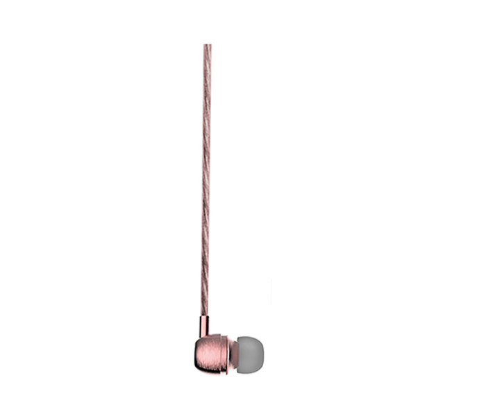 Vidvie HS607 Handfree Headset with Mic - 120cm, Rose Gold - Zoom Image 1