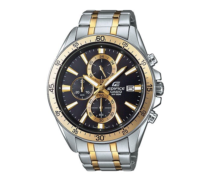 Casio Edifice EFR-546SG-1AVUDF Mens Analog Watch Silver and Gold - Zoom Image