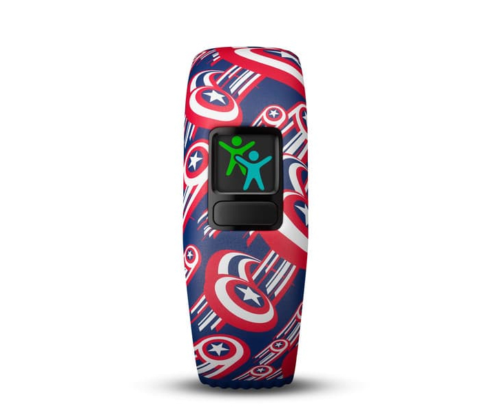 Garmin Activity Tracker Vivofitjr2 Smart Band For Kids - Captain America - Zoom Image 1