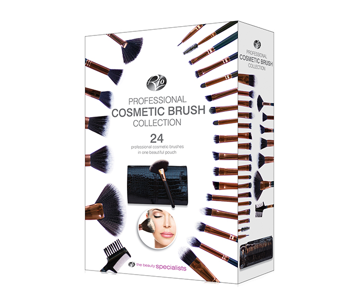 Rio BRST 24 Pieces Cosmetic Brush Set - Sensual - Zoom Image 2