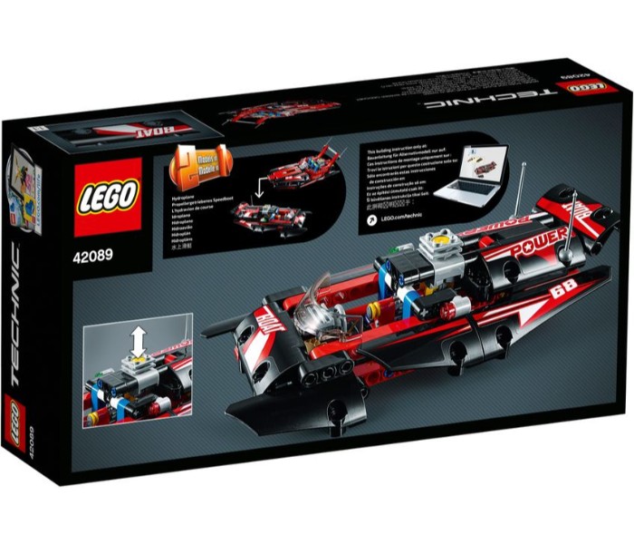 Lego Technic 42089 Power Boat Multicolor - Zoom Image 3