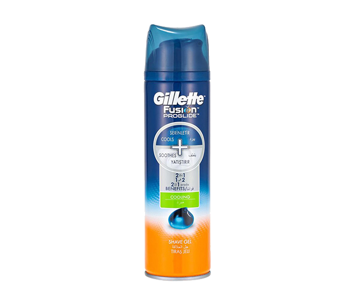 Gillette N11293674A Fusion Proglide Cooling Shaving Gel - 200ML - Zoom Image