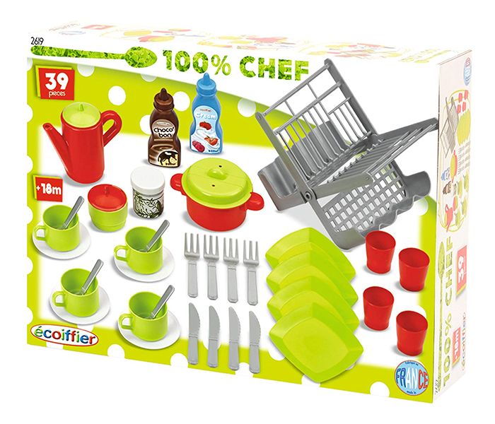 ECOIFFIER 2619 39 Pieces Bubble Cook Box Kitchen - Zoom Image 3