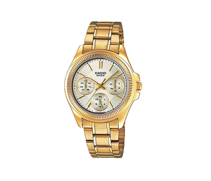 Casio LTP-2088SG-9ADF Womens Analog Watch Gold - Zoom Image