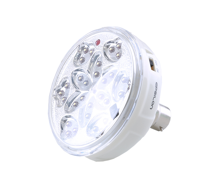 Epsilon ENRB125 Rechargeable LED Energy Saving Bulb with Remote Control - White - Zoom Image 1