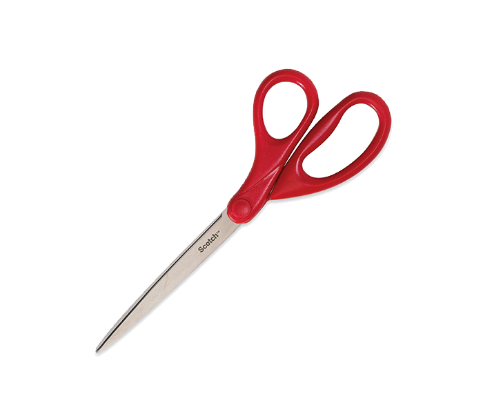 Scotch 8-inch Household Scissor - Red - Zoom Image 2