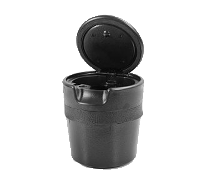 Ecano Car Ash Tray Cup with Lid, Black - Zoom Image 1