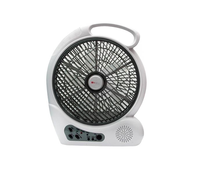 Olympia OE-1507 10 Inch Oscillating Rechargeable Fan with Radio - Zoom Image 2