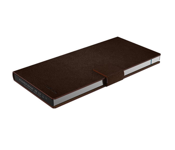 Trands TR-PB1181 Luxury Leather 8000mAh Power Bank - Brown - Zoom Image 3