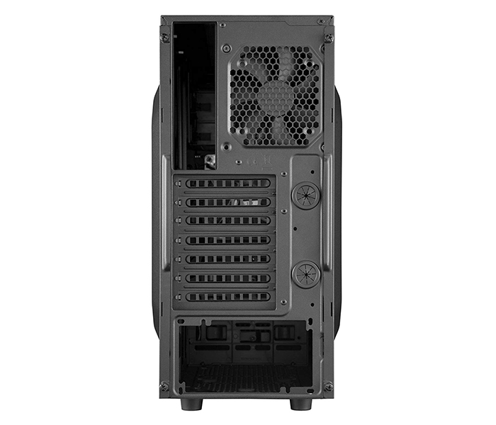 Corsair CC-9011057-WW Carbide Series SPEC-02 Blue LED Mid-Tower Gaming Case - Black - Zoom Image 1