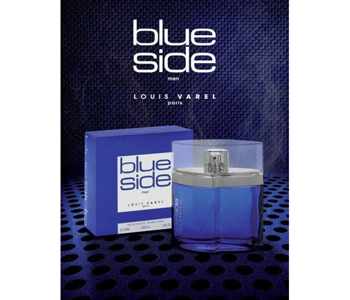 Louis Varel 100ml Blue Side Eau De Toilette Spray for Men - Zoom Image 1