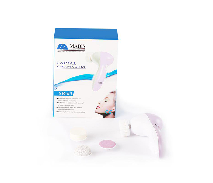 Mabis SR 03 Facial Cleaning Set - White - Zoom Image 2