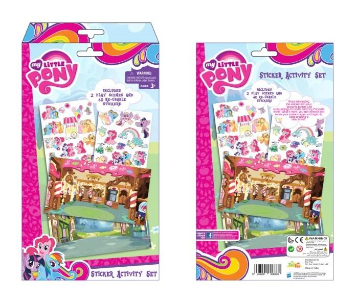 Tiri Tiri TIR005 My Little Pony Sticker Pack Multicolor - Zoom Image