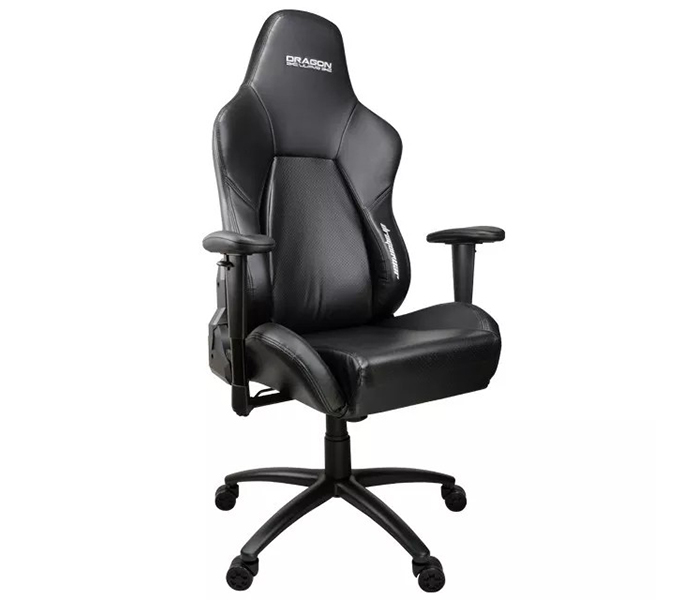 Dragon War GC-009 Luxury Gaming Chair with Foot Rest Stand - Black - Zoom Image 1