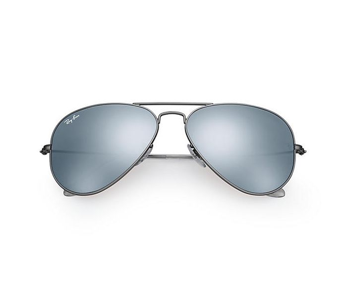 Ray-Ban 0RB3025 029/30 Aviator Gunmetal Frame & Green Mirrored Sunglasses for Unisex - Zoom Image 1