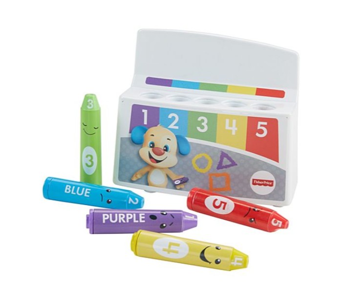 Fisher Price FBR90 Laugh and Learn Colorful Mood Crayons Assorted - Zoom Image 1