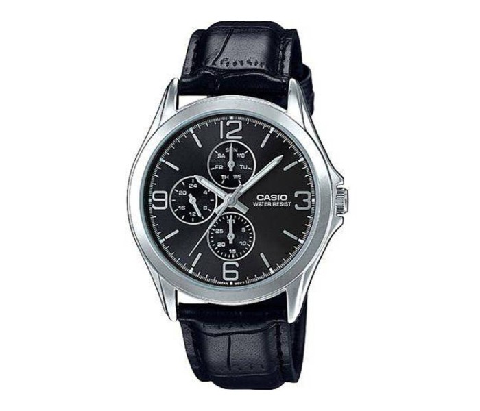 Casio MTP-V301L-1ADF Mens Analog Watch Black - Zoom Image