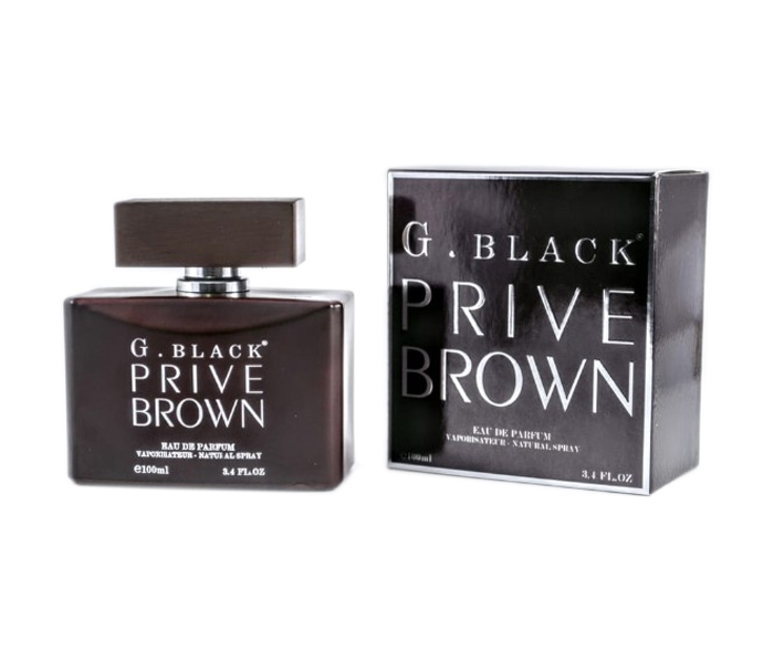 Paris 100ml G Black Prive Brown Eau De Parfum for Unisex - Zoom Image 1