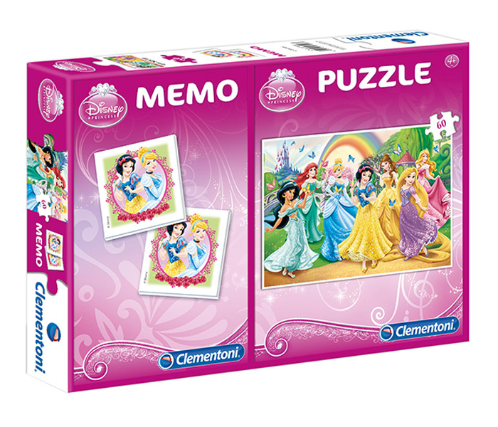 Clementoni 07906 Princess Memory Pocket Puzzle - 60 Pieces - Zoom Image 2