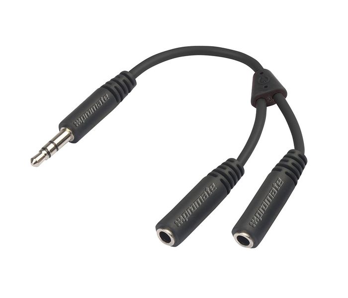 Promate Auxkit Premium 3-in-1 Auxiliary Cable Kit - Black - Zoom Image 4