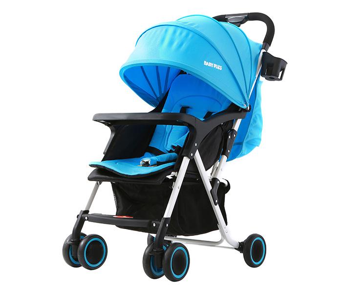 Baby Plus BP7870 Baby Stroller - Blue - Zoom Image 2