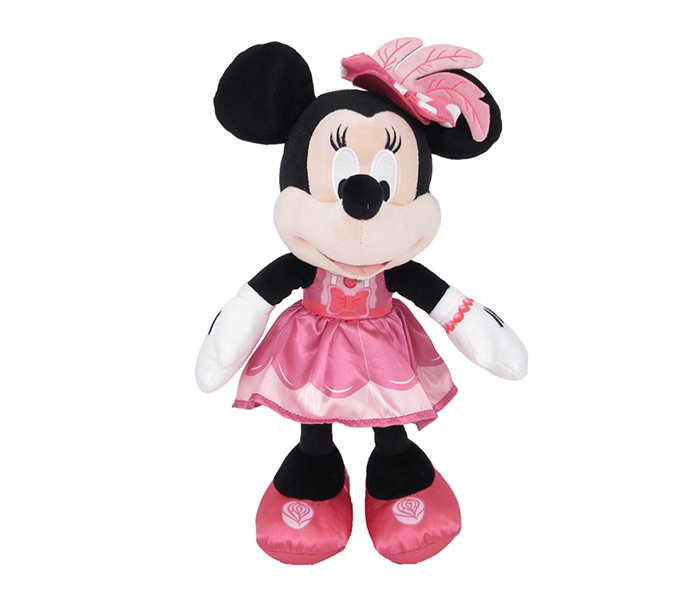 Disney Plush PDP1601282 10-inch Minnie Mouse Happy Helpers Tea Time Soft Toy - Pink - Zoom Image