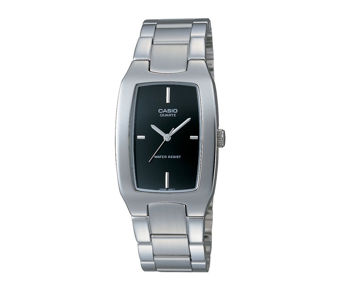 Casio MTP-1165A-1CDF Mens Analog Watch Silver and Black - Zoom Image 6