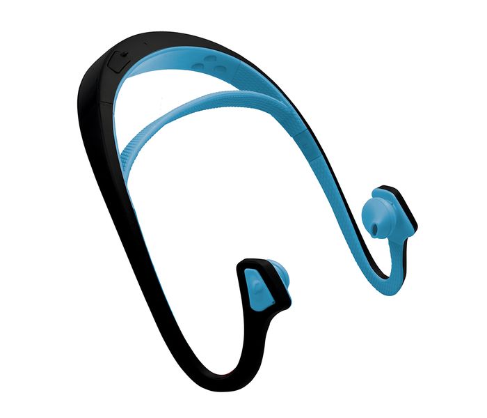 Promate Solix-1 Bluetooth 4.1 Headphone Sport Wireless Headset Neckband Multipairing for Outdoor Use, Blue - Zoom Image 7