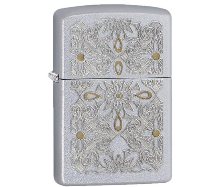 Zippo 28457 205 Classical Curve Lighter Silver - Zoom Image