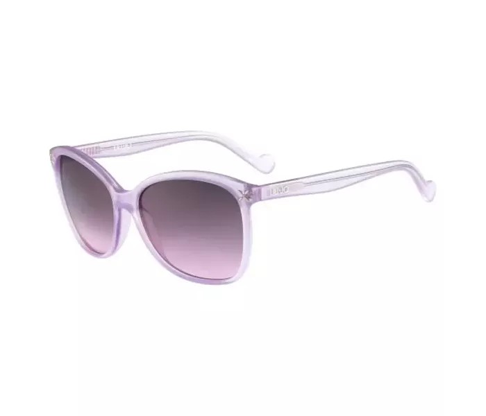 Liu Jo LJ603S 516 Wayfarer Iridescent Lilac Frame & Violet Gradient Mirrored Sunglasses for Unisex - Zoom Image