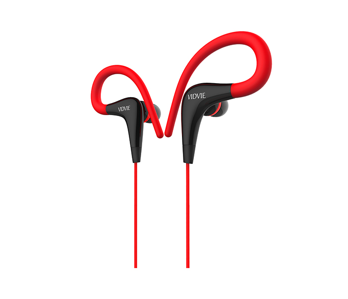 Vidvie HS-618 Handfree Headset with Mic - 125cm, Red - Zoom Image 1