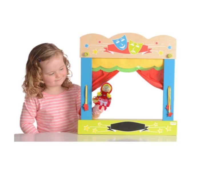 Fiesta Crafts T-2749 Finger Puppet Theatre (Carry - Case) Assorted - Zoom Image 3