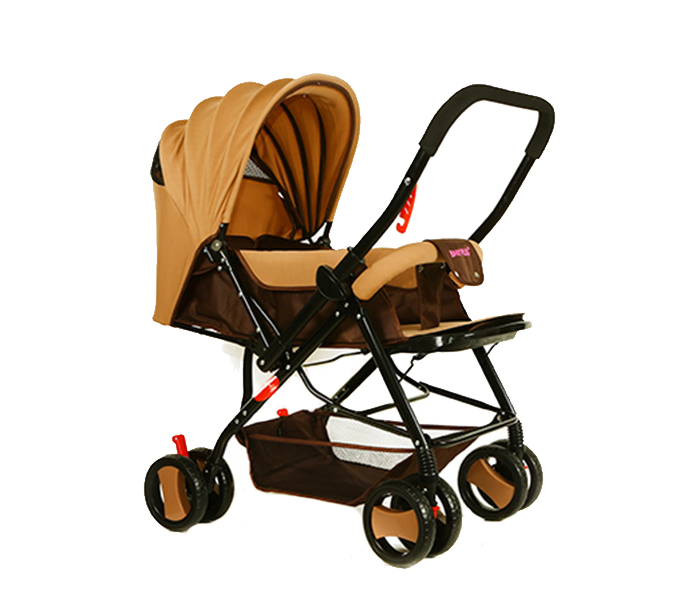 Baby Plus BP7732 Baby Stroller - Khaki - Zoom Image 1