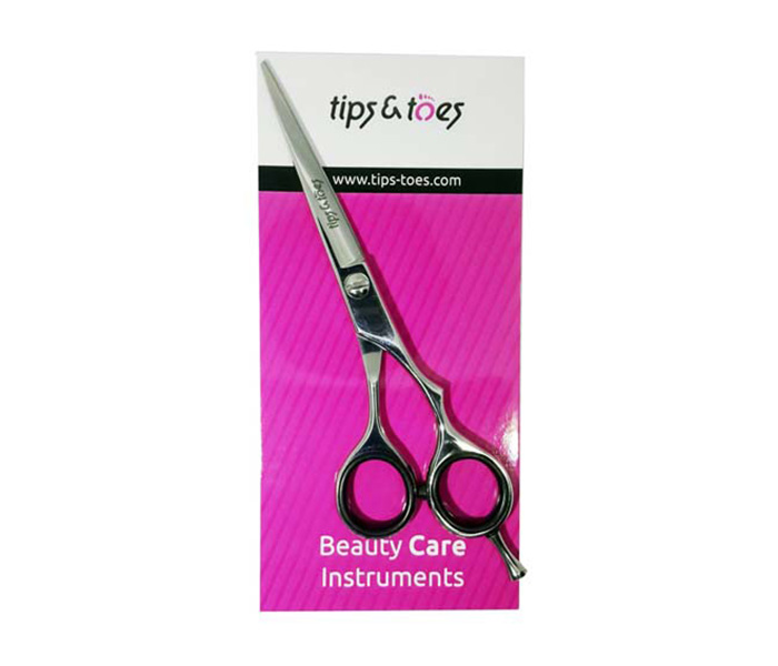 Tips & Toes TT-690 Stainless Steel Japanese Barber Razor Shears - Zoom Image 2