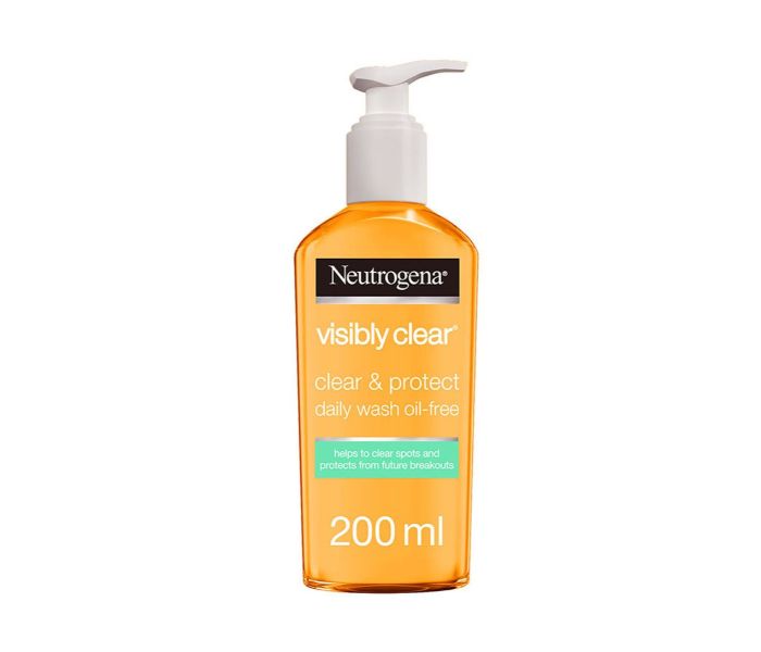 Neutrogena N13345680A Visibly Clear Oil Free Daily Wash 200 ml - Zoom Image